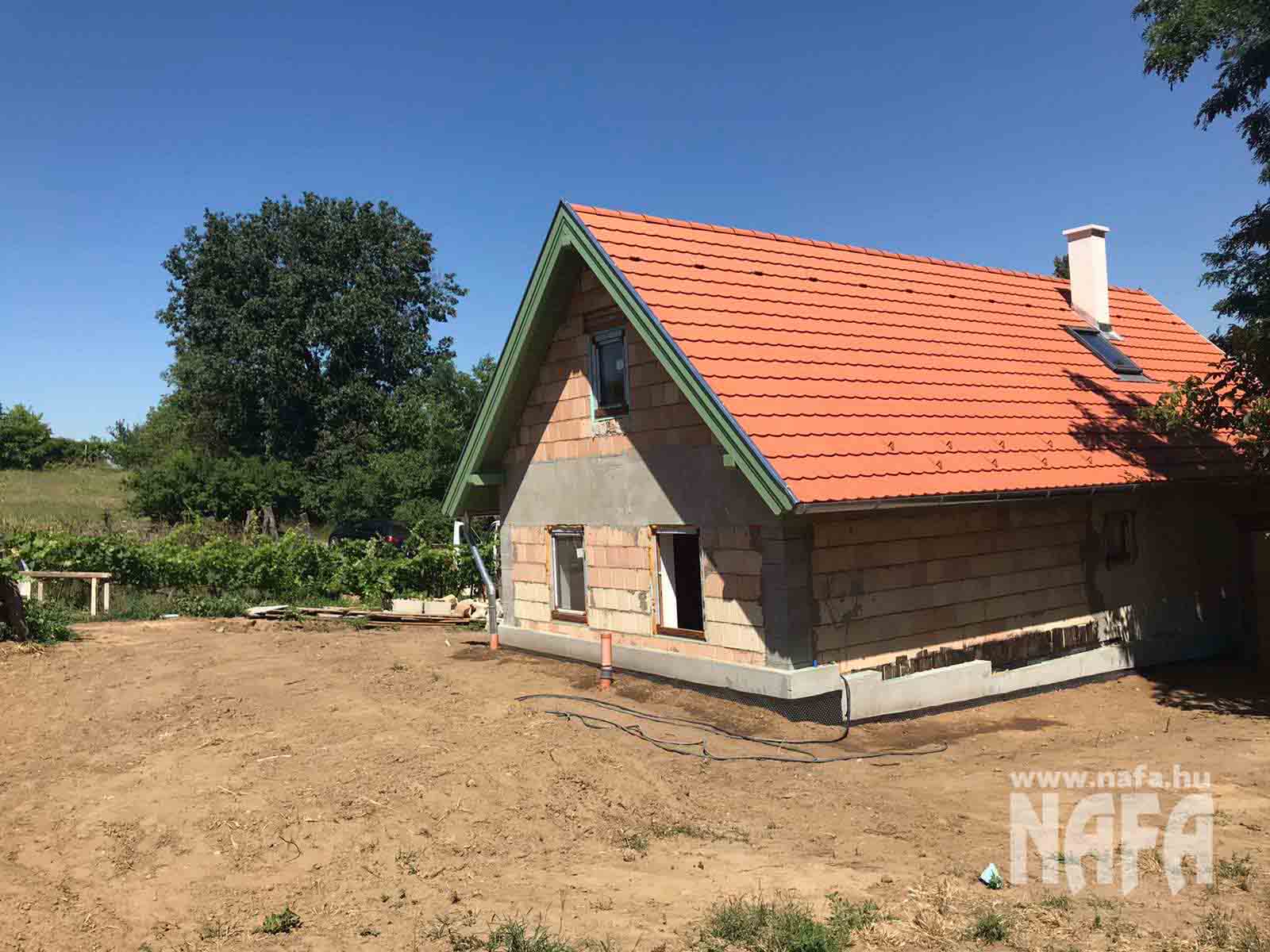 Badacsonhegy présház felújítás nyílászárócsere