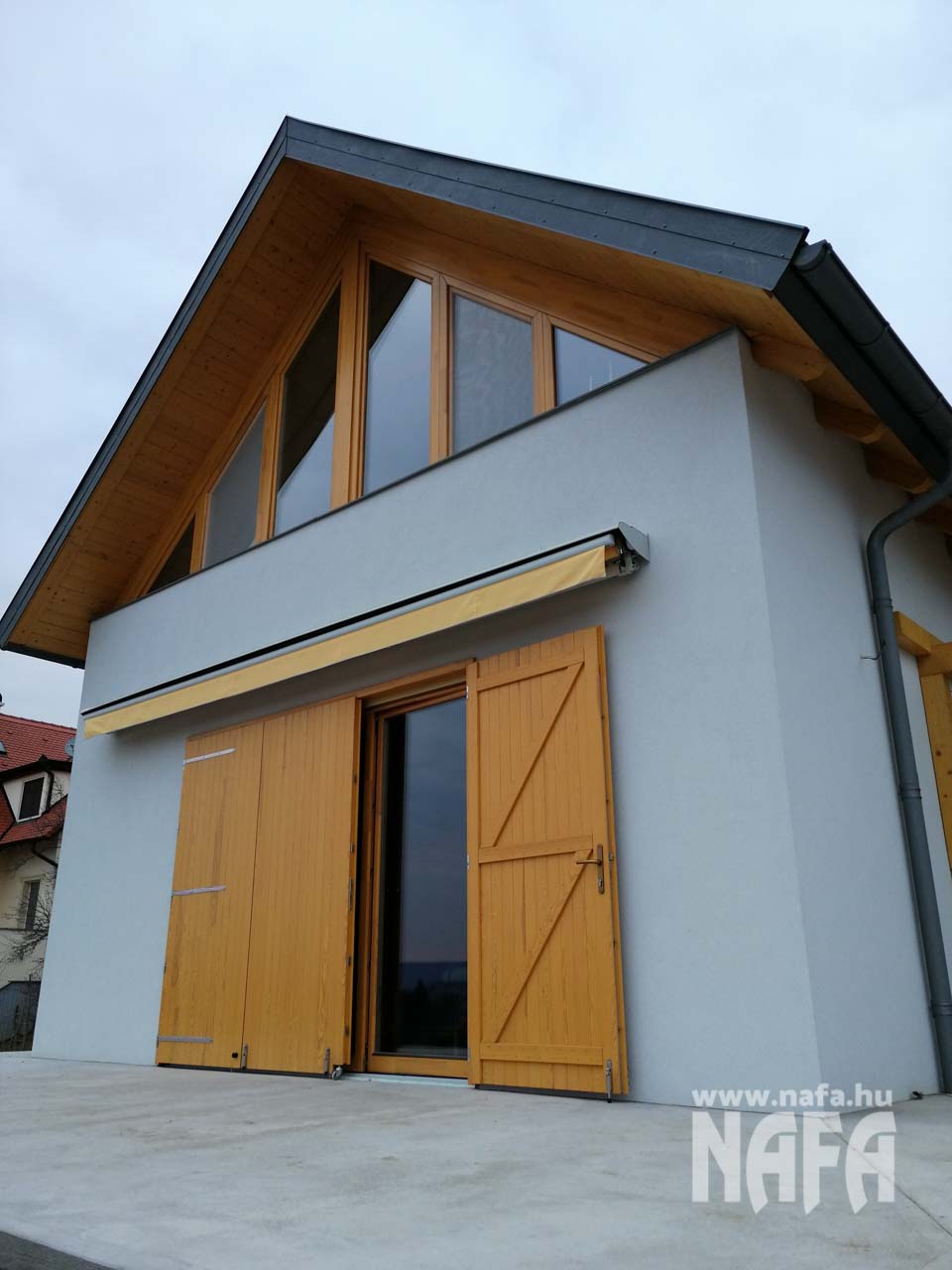 Badacsonytördemic harmonika hőszigetelt erkélyajtó